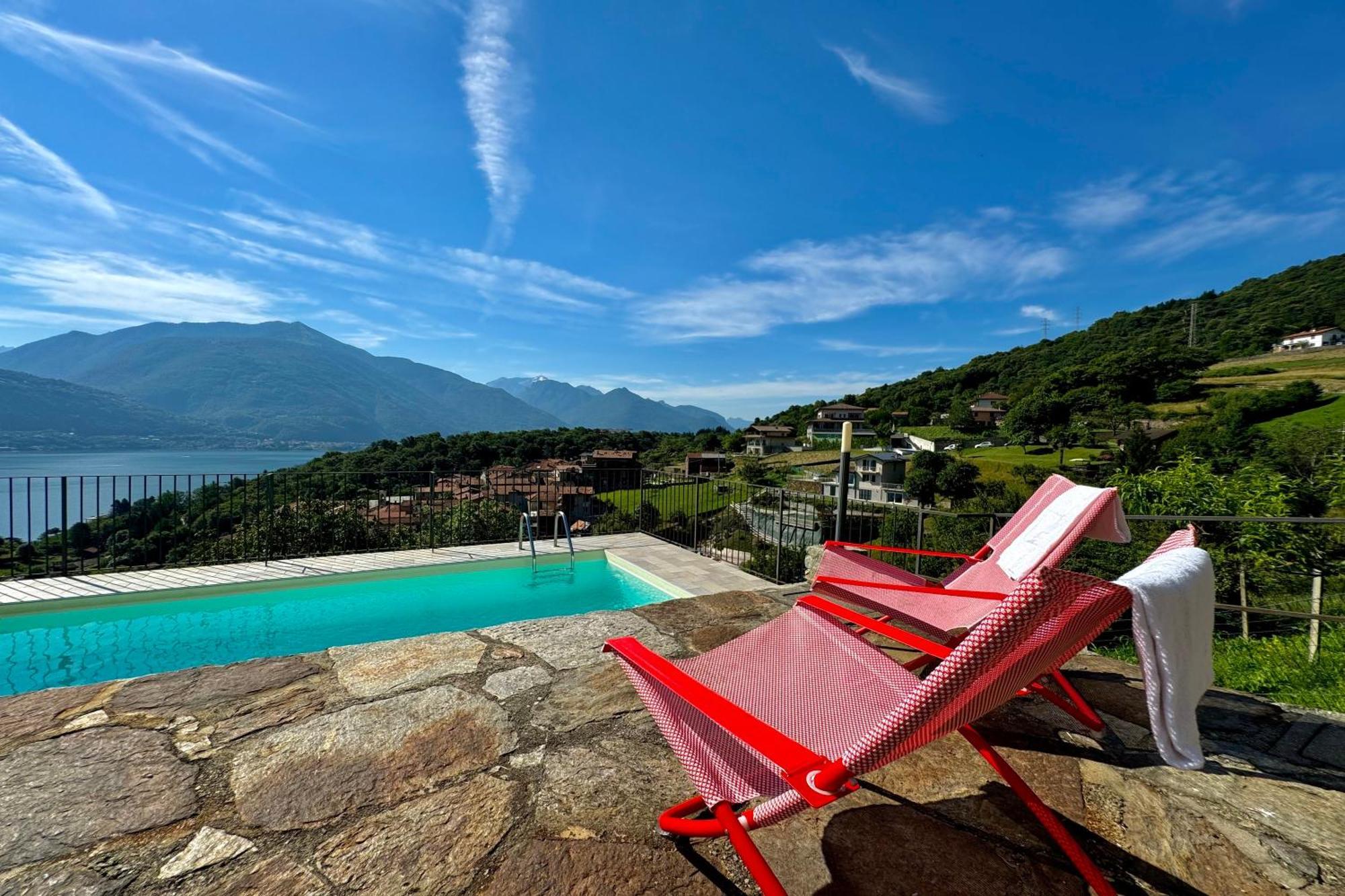 Belmonte Terrazzo Apartment Pianello Del Lario Exterior photo